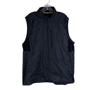 Smartwool Men's Merino Sport Ultra Light Vest Size XL Black Vented Nylon